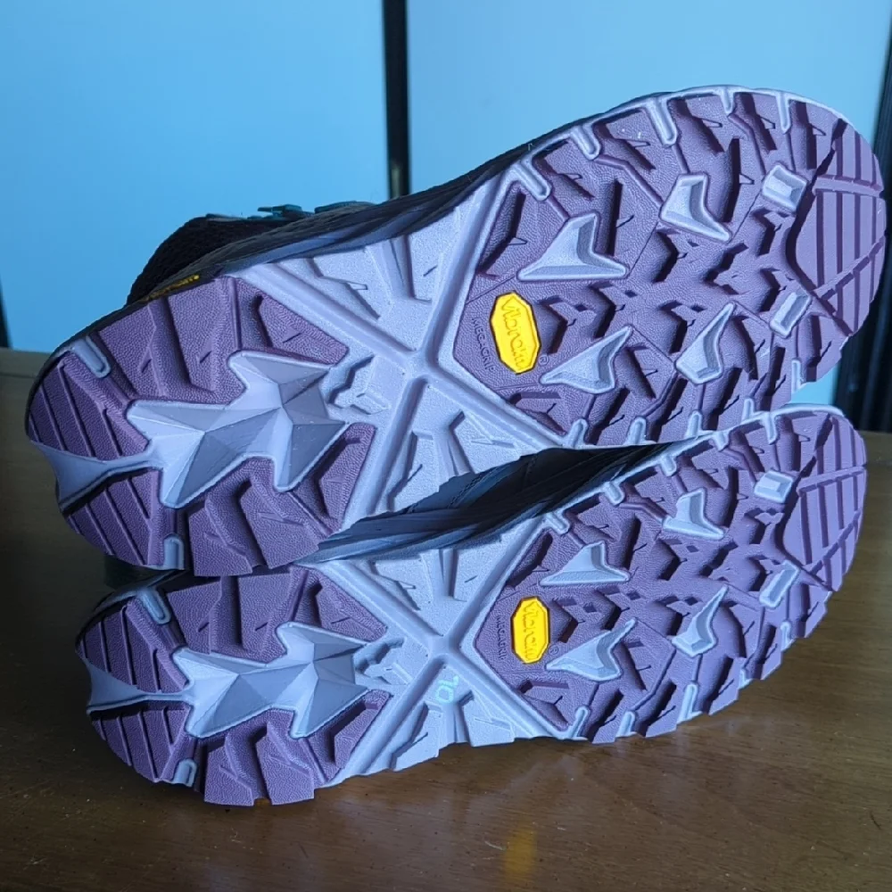 Hoka Trail Shoes Boots Women's Size 10.5 Purple - Picture 6 of 6